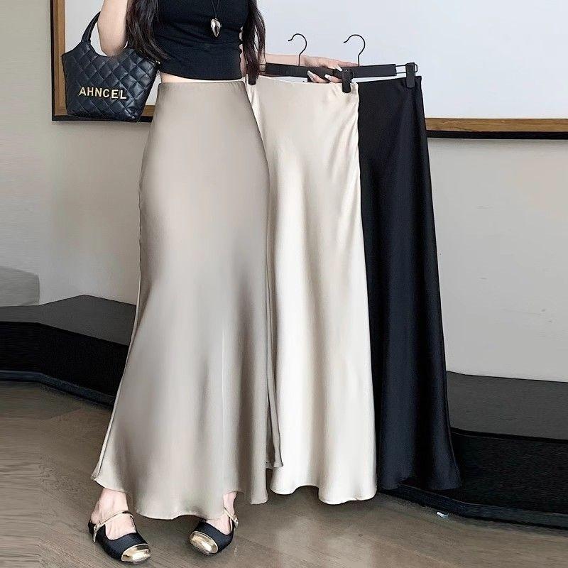 S-6XL เดรส ทรงสลิม เอวสูง สไตล์เกาหลี สำหรับผู้หญิง เดรสลำลองสุดชิค กระโปรงหางปลา สไตล์ทางการและหรูหรา